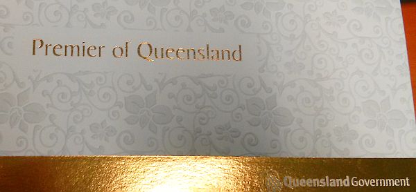 Premier of Queensland Breakfast Note